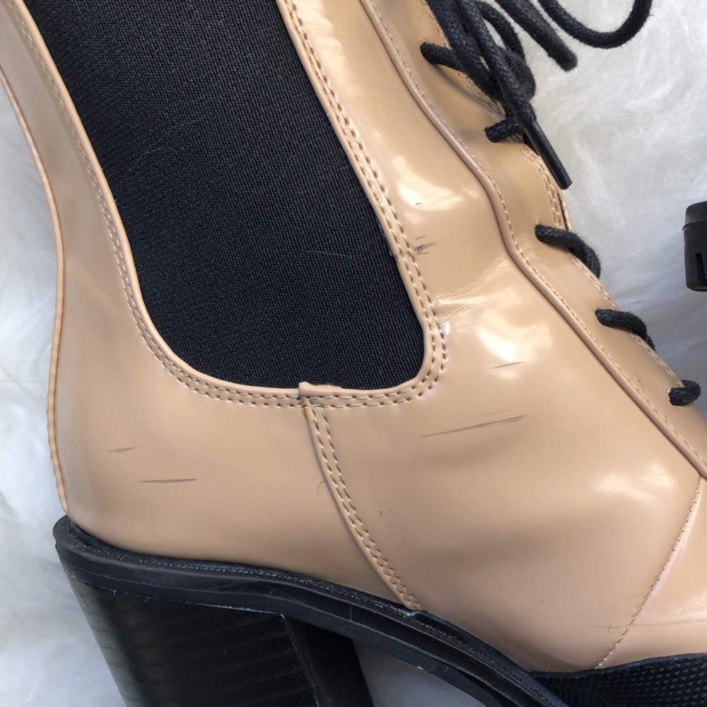 NOT • FOR • S A L E • ASOS • ELLEN Platform Lug-sole Heeled Boots - Picture 8 of 14